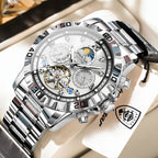 Men's Luxury Hollow Tourbillon Automatic Mechanical Watch