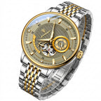 Men's Luminous Skeleton Tourbillon Automatic Watch