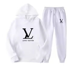 Men's Hooded Sweatshirt and Pants 2-Piece Set