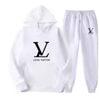 Men's Hooded Sweatshirt and Pants 2-Piece Set