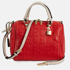 Women's Letter Print Boston Crossbody Shoulder Bag