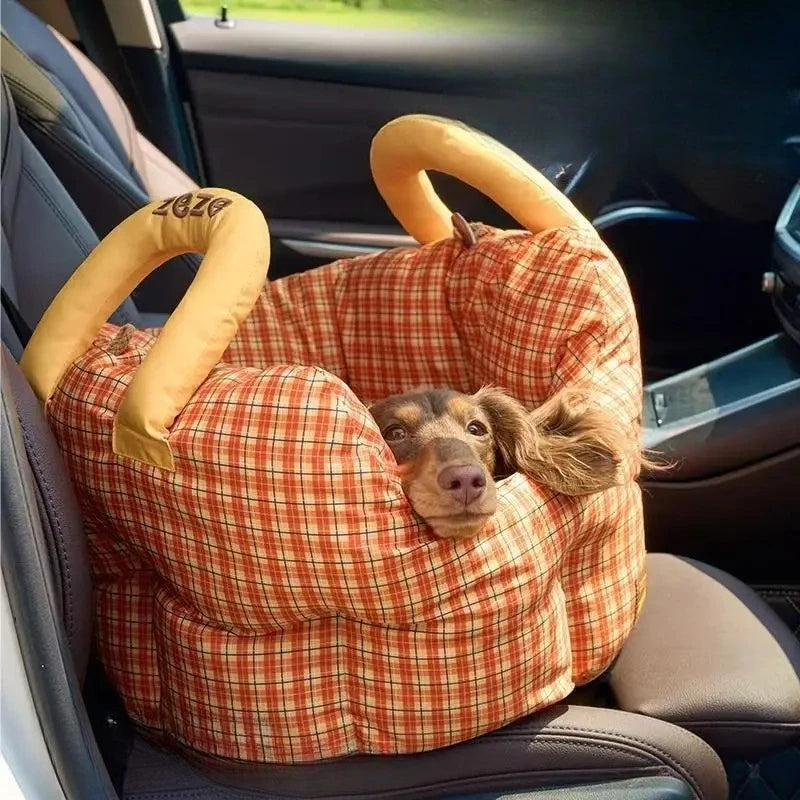 Portable Pet Car Seat Travel Bed for Cats Dogs