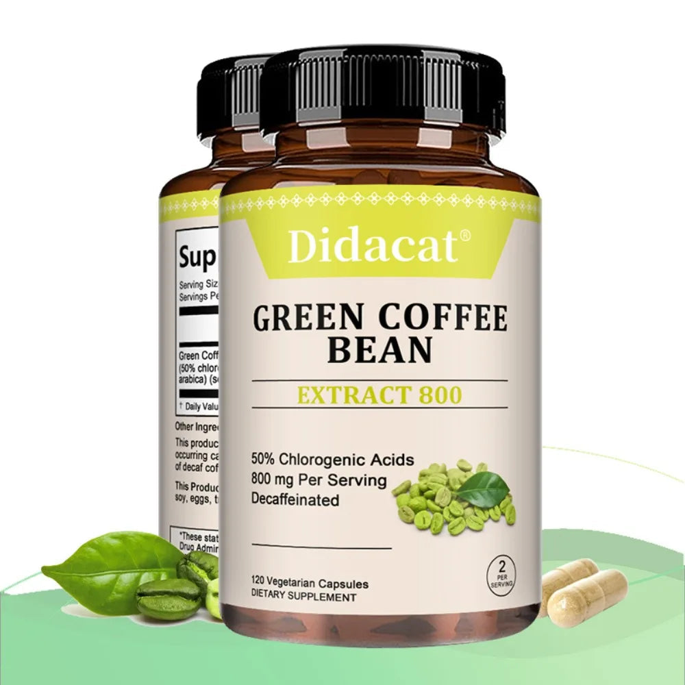 Green Coffee Bean Capsules for Appetite & Weight Support