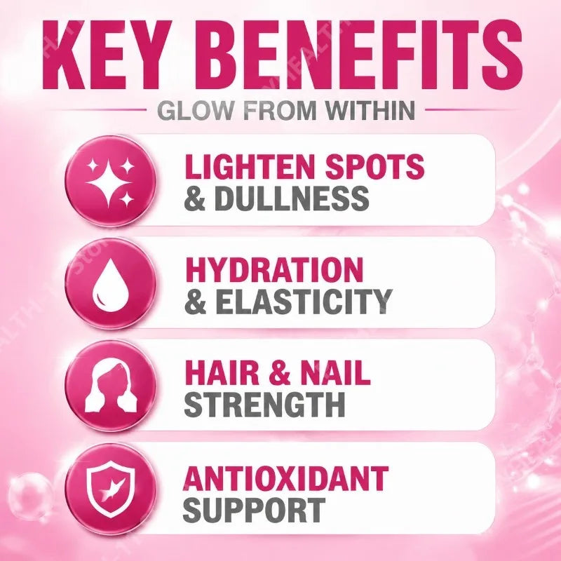 Gluta Glow Sparkle Collagen Hydration Powder 30 Servings