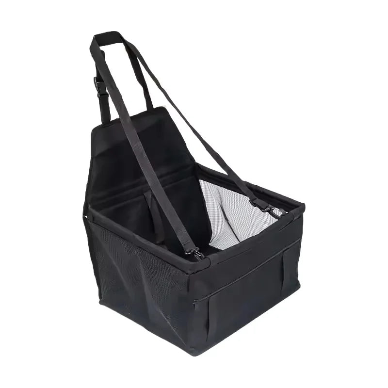 Foldable Dog Car Seat Cover Hammock Pet Carrier