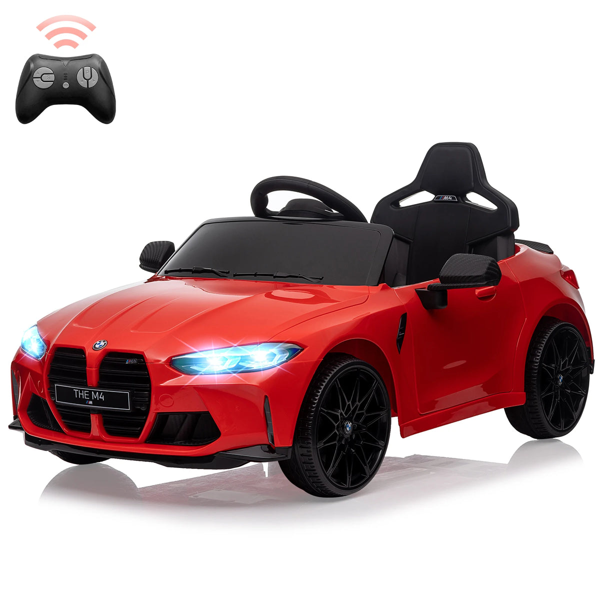 Kids 12V Electric Ride-On Car Toy with Remote Control