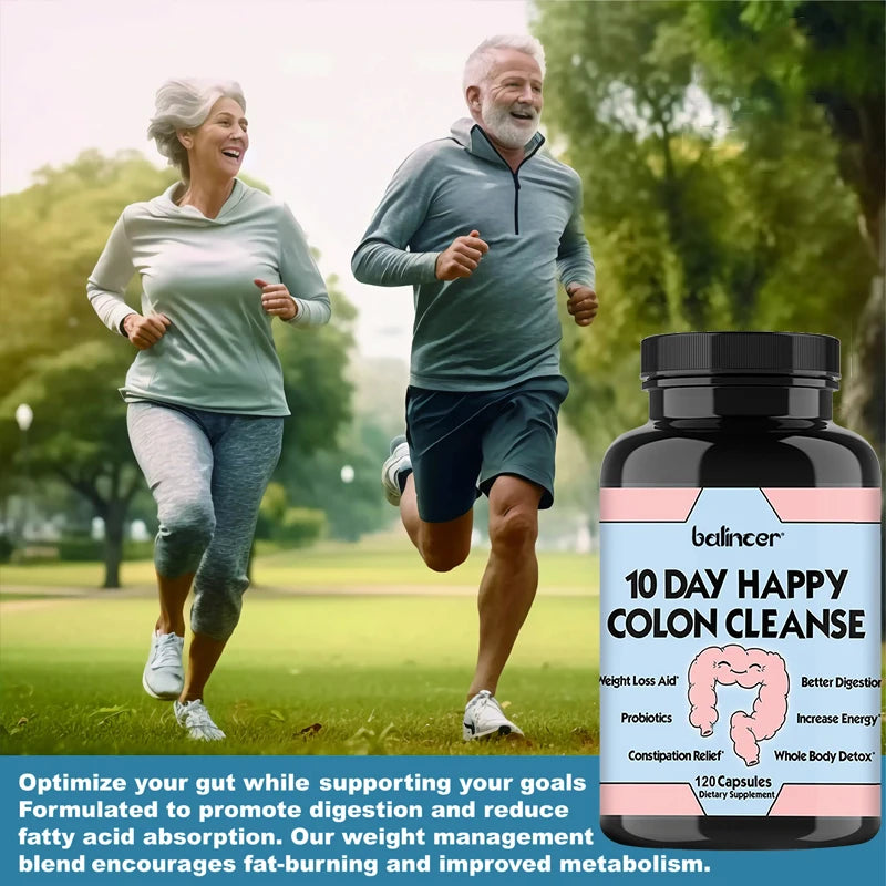 10 Day Colon Cleanse Detox with Milk Thistle & Dandelion Root