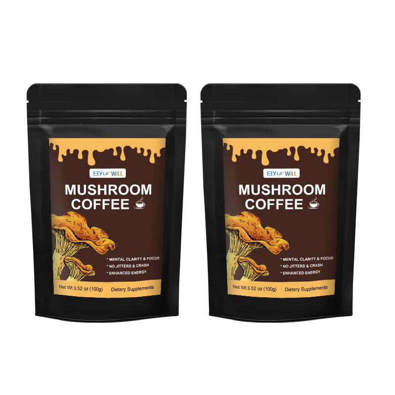 Lion's Mane and Turkey Tail Energy Support Mushroom Coffee