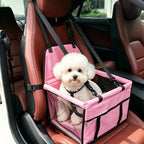 Foldable Dog Car Seat Cover Hammock Pet Carrier