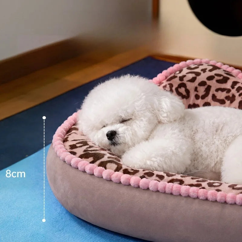 Thickened Elevated Soft Pet Bed for Cats Dogs