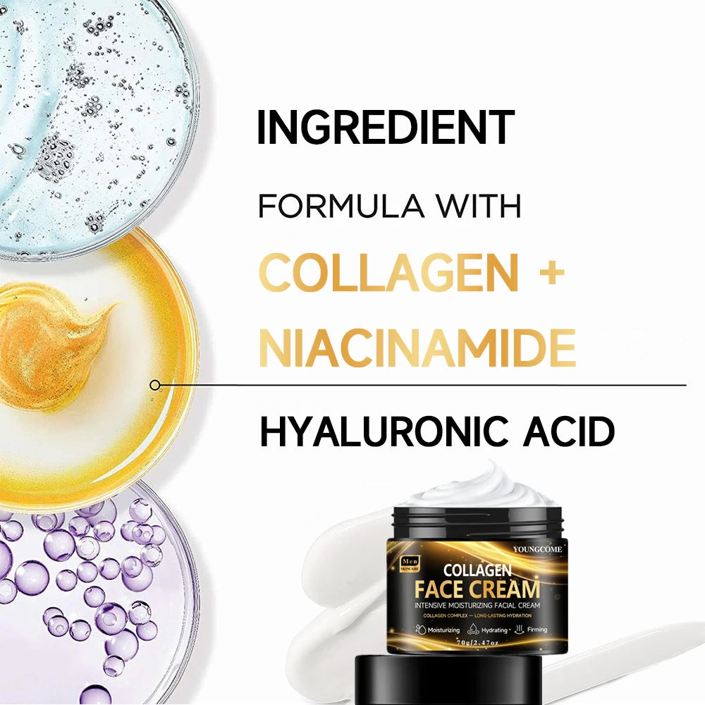 Men's Retinol Collagen Firming Moisturizing Face Cream