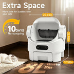 Automatic Self Cleaning Cat Litter Box for Cats