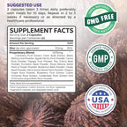 Intestinal Cleanse Herbal Supplement Capsules