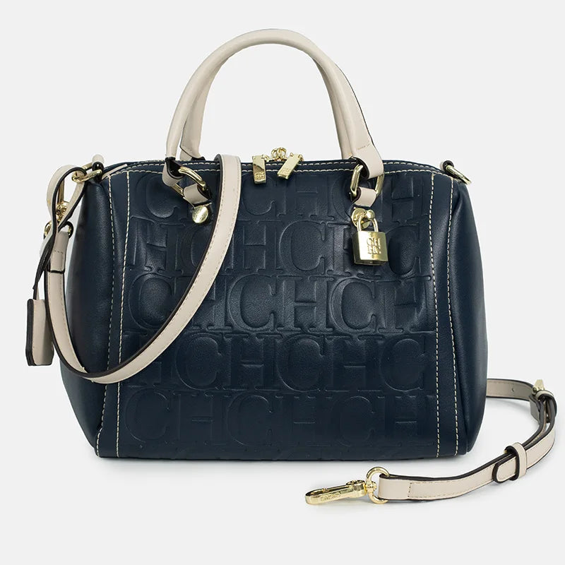 Women's Letter Print Boston Crossbody Shoulder Bag