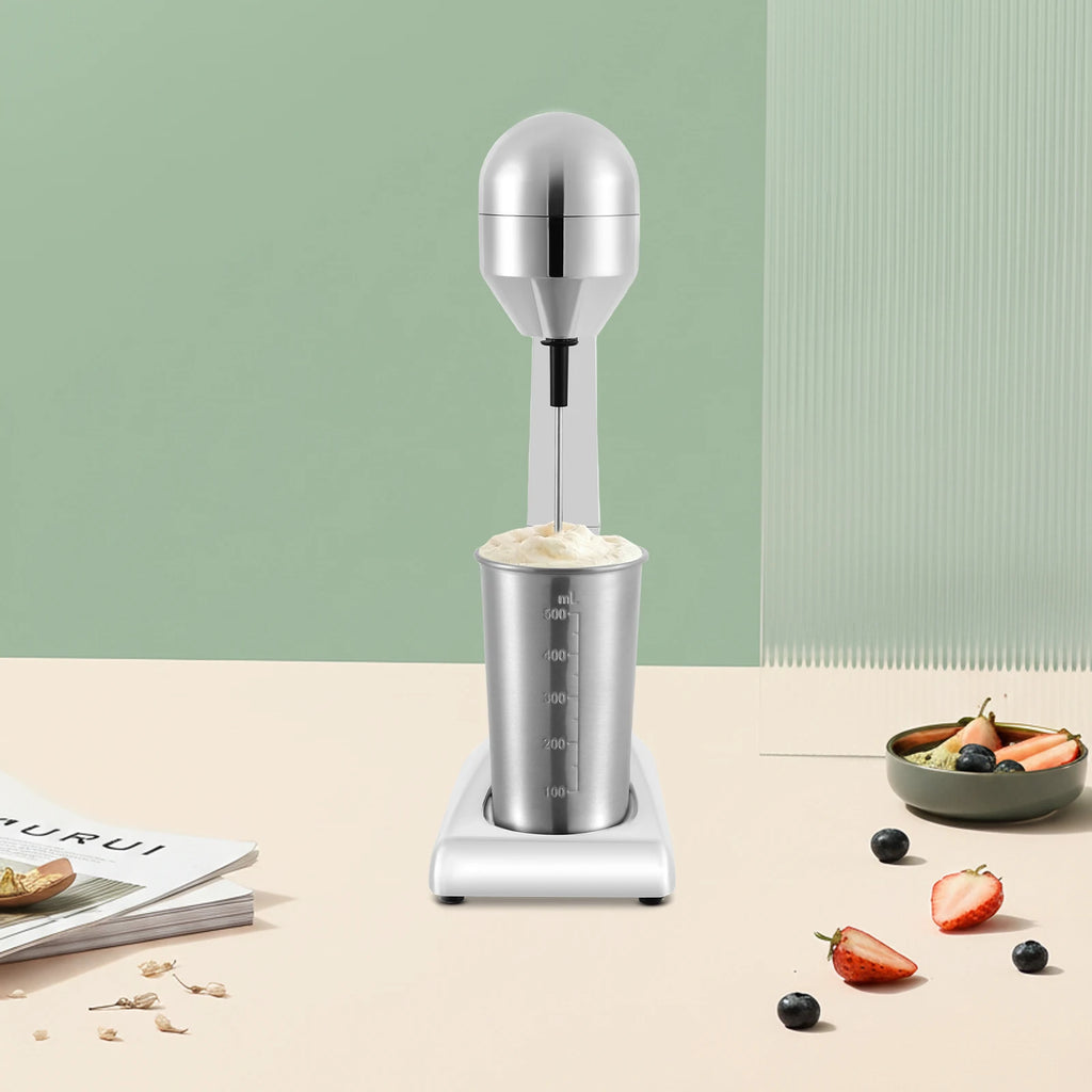 Electric 2-Speed Milkshake Maker and Drink Mixer 100W