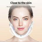 EMS V Face Lifting Massager 9 Levels Chin Cheek Lift Belt