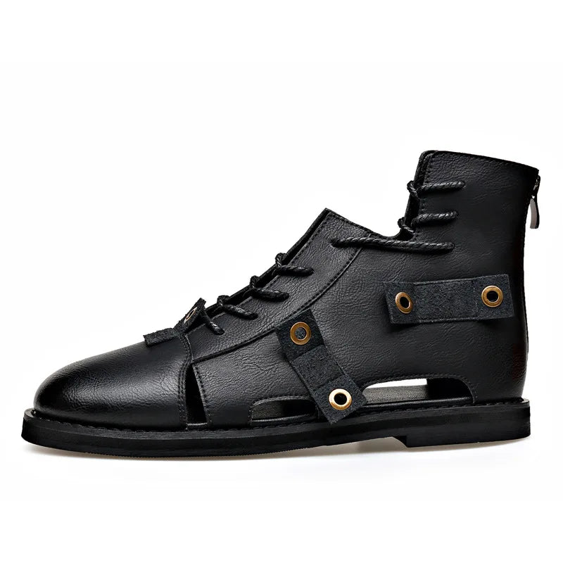 Men's Lace-Up High-Top Gladiator Sandals