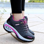 Women's Platform Non-Slip Low Top Running Shoes