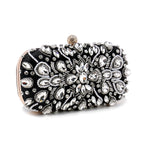Women's Luxury Rhinestone Evening Clutch Shoulder Bag