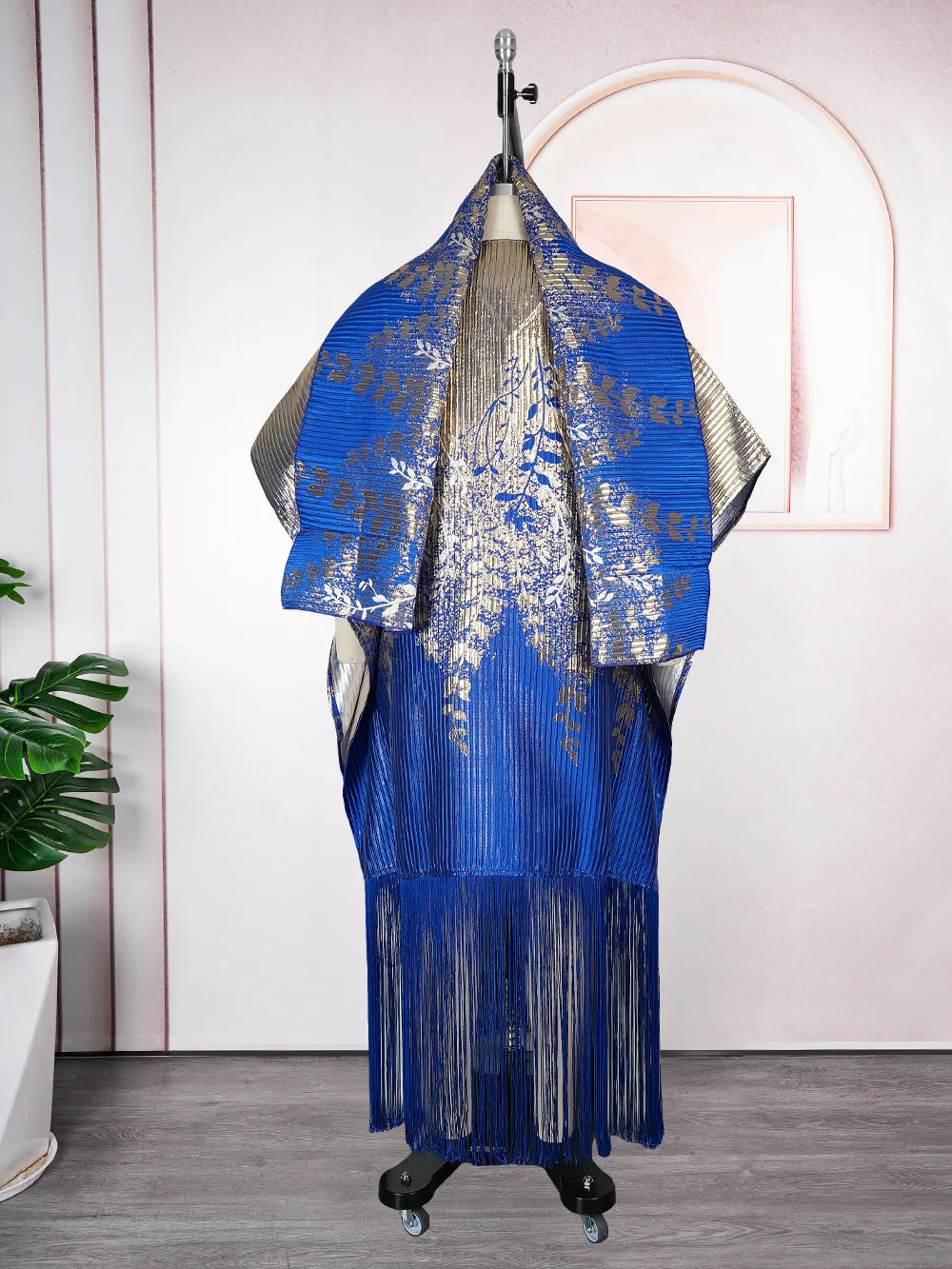 Women's African Traditional Evening Gown Maxi Dress
