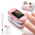 Fingertip Pulse Oximeter Blood Oxygen and Heart Rate Monitor