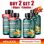 NAD+ Resveratrol Capsules Cell Repair Energy Immune Support