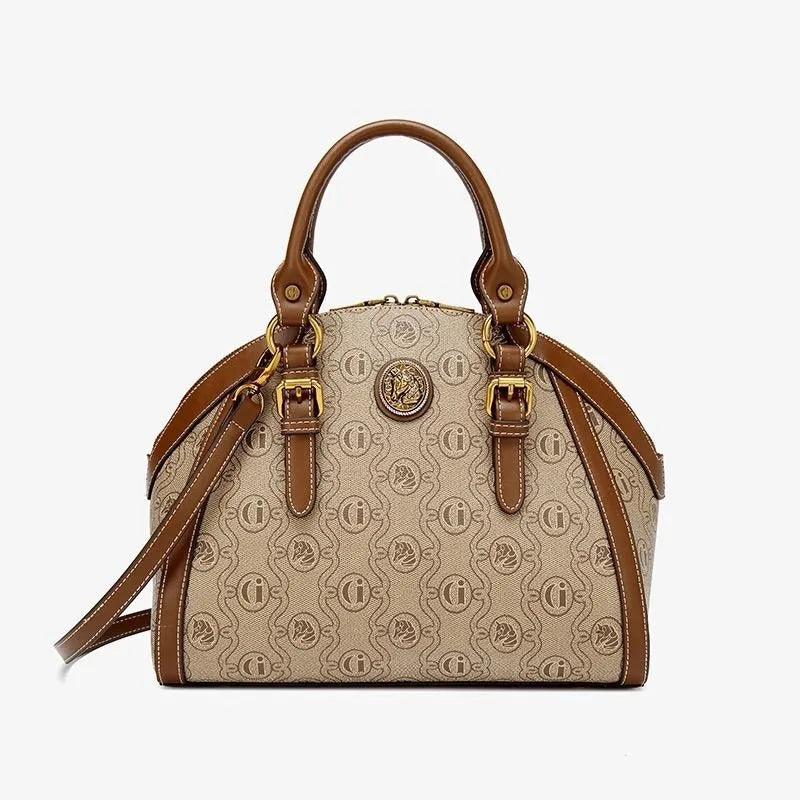Women's Retro Large Capacity Shoulder Crossbody Bag
