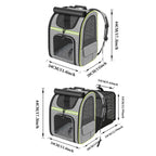 Expandable Breathable Mesh Pet Carrier Backpack for Cats