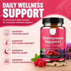 Women's Menopause Support Dietary Supplement Herbal Capsules