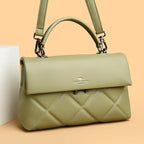 Women's Luxury Soft Leather Crossbody Shoulder Handbag