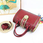 Women's Crocodile Pattern Leather Handbag Crossbody Bag