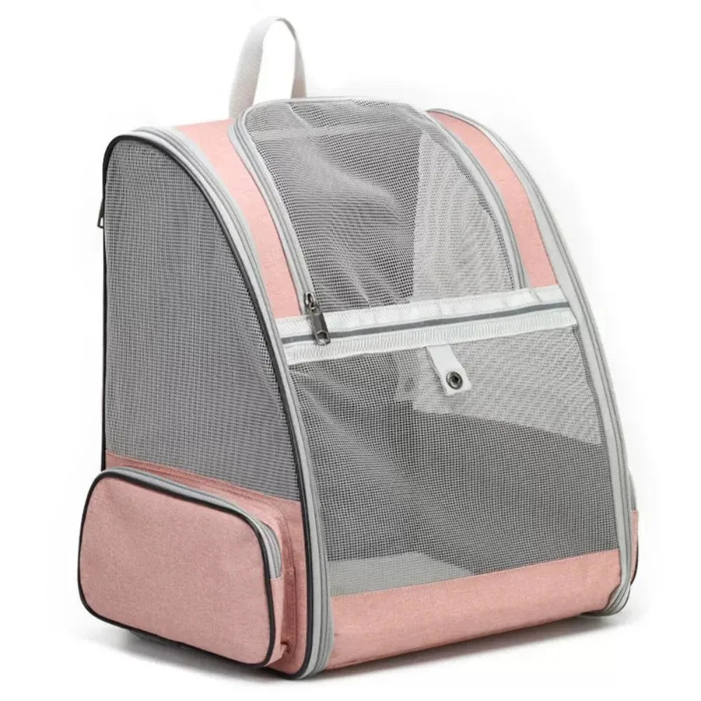 Large Capacity Pet Backpack Carrier for Cats Dogs