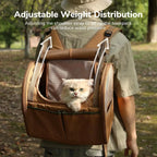 Expandable Breathable Pet Carrier Backpack for Cats Dogs
