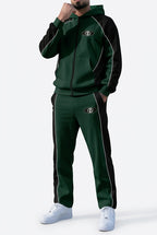 Men's Casual Zip-Up Hoodie and Pants Tracksuit Set