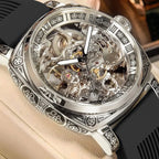 Men's Automatic Tourbillon Hollow Mechanical Watch