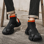 Men's Breathable Mesh Platform Casual Running Sneakers
