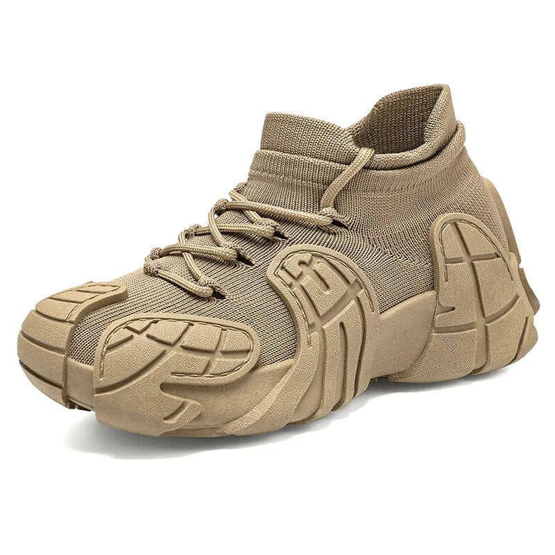 Women's High Top Lightweight Platform Vulcanized Sneakers