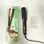 Professional 2-in-1 Hair Straightener and Curling Iron with LCD Display