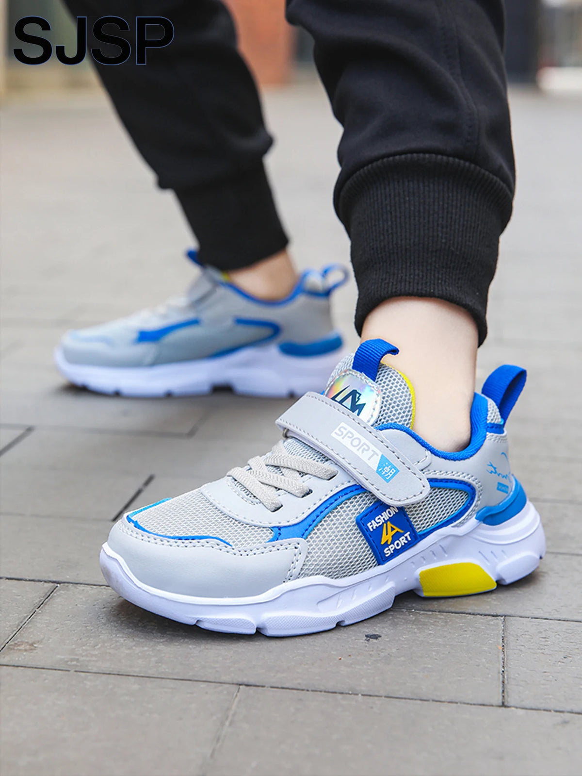 Boys' Breathable Mesh Lightweight Sneakers