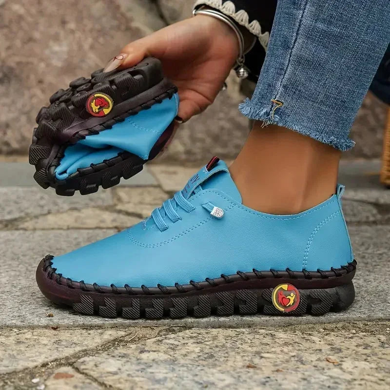 Women's Lace-Up Roman Retro Breathable Sneakers