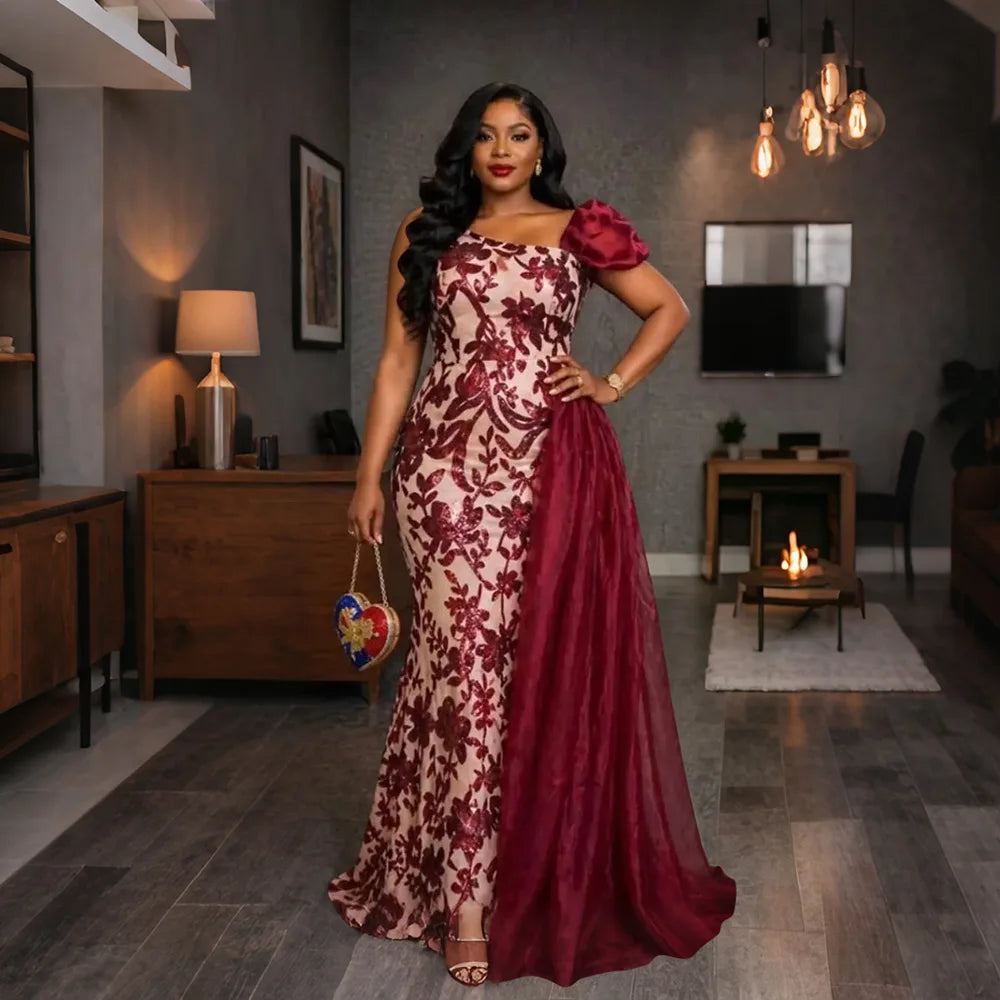 Women's African Traditional Kaftan Dashiki Maxi Dress
