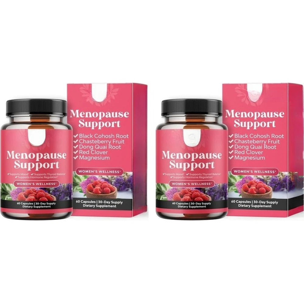 Women's Menopause Support Dietary Supplement Herbal Capsules