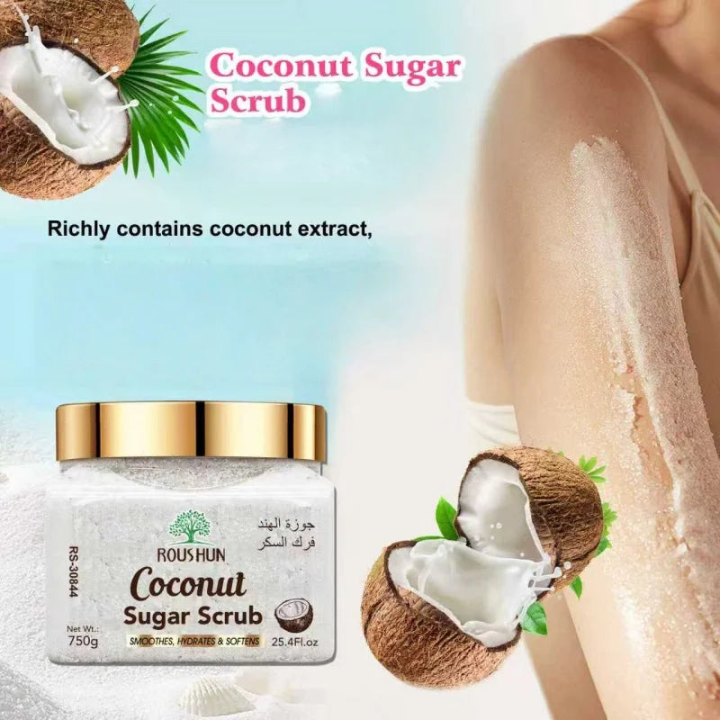 Coconut Sugar Body Scrub Gentle Deep Cleansing