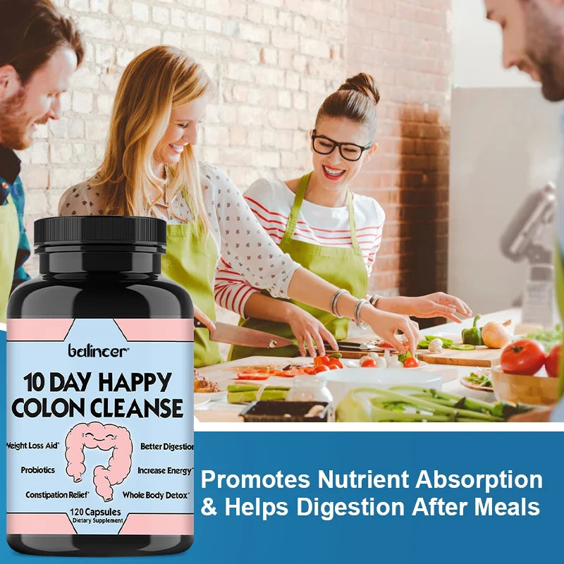 10 Day Colon Cleanse Detox with Milk Thistle & Dandelion Root