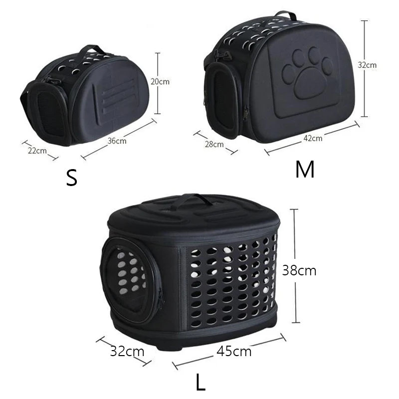 Breathable EVA Pet Carrier Sling Bag for Cats Dogs