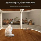 Panoramic Multi-Level Cat Cabinet House Enclosure for Cats