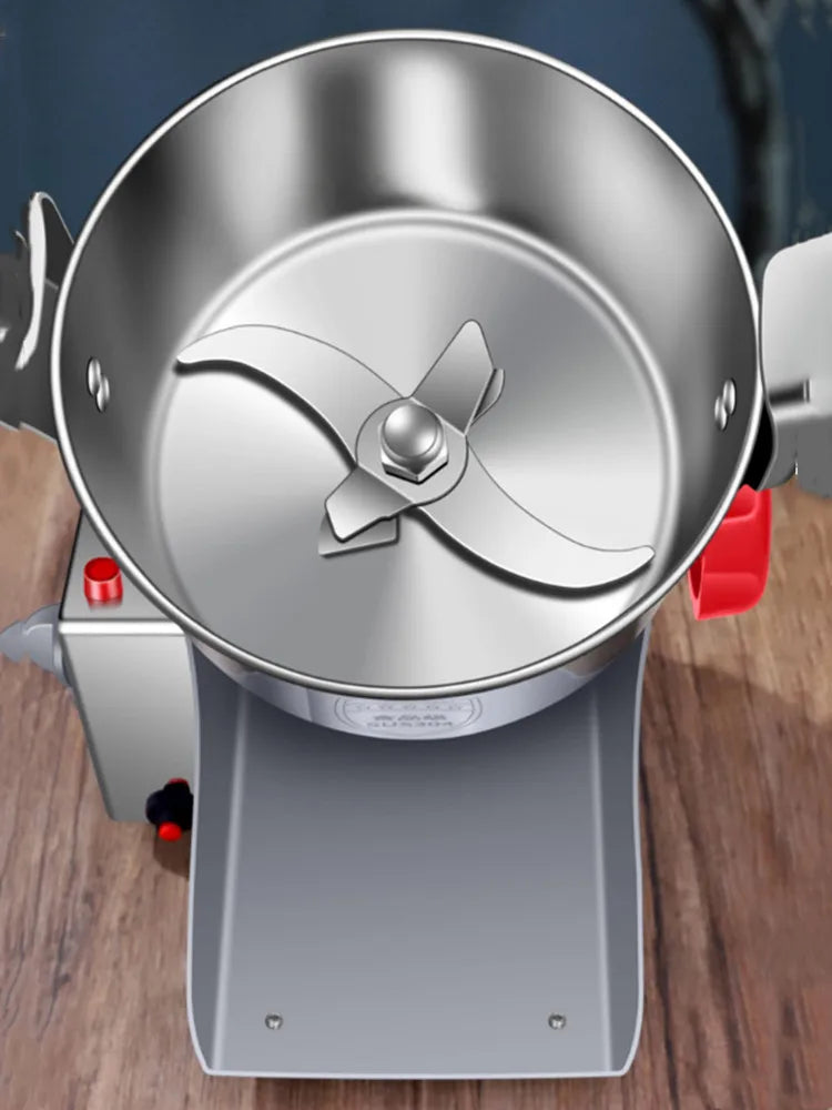High-Speed Stainless Steel Electric Grain and Spice Grinder