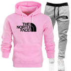Men's Printed Hoodie and Pants Set