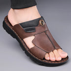 Men's Casual Color Block Beach Slide Sandals DH8917