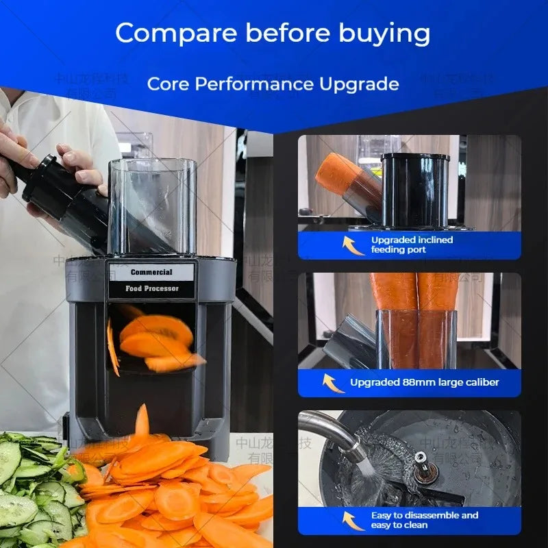220V Multifunctional Electric Vegetable Chopper and Food Processor